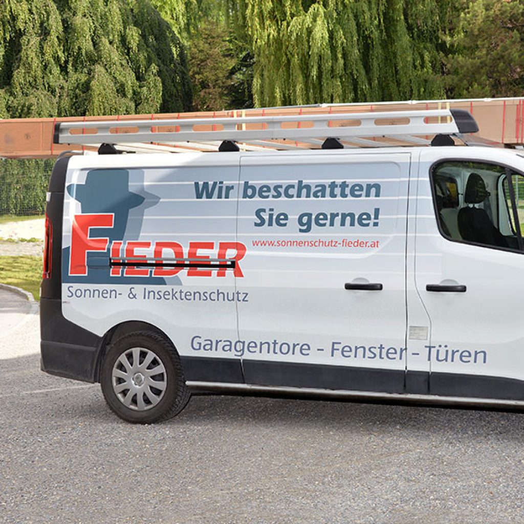 Sonnenschutz Fieder Firmenwagen